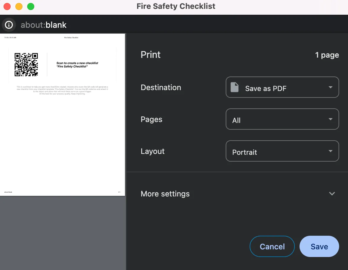 A print screen.